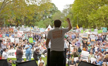 Climate Action Rally Sydney April 2011